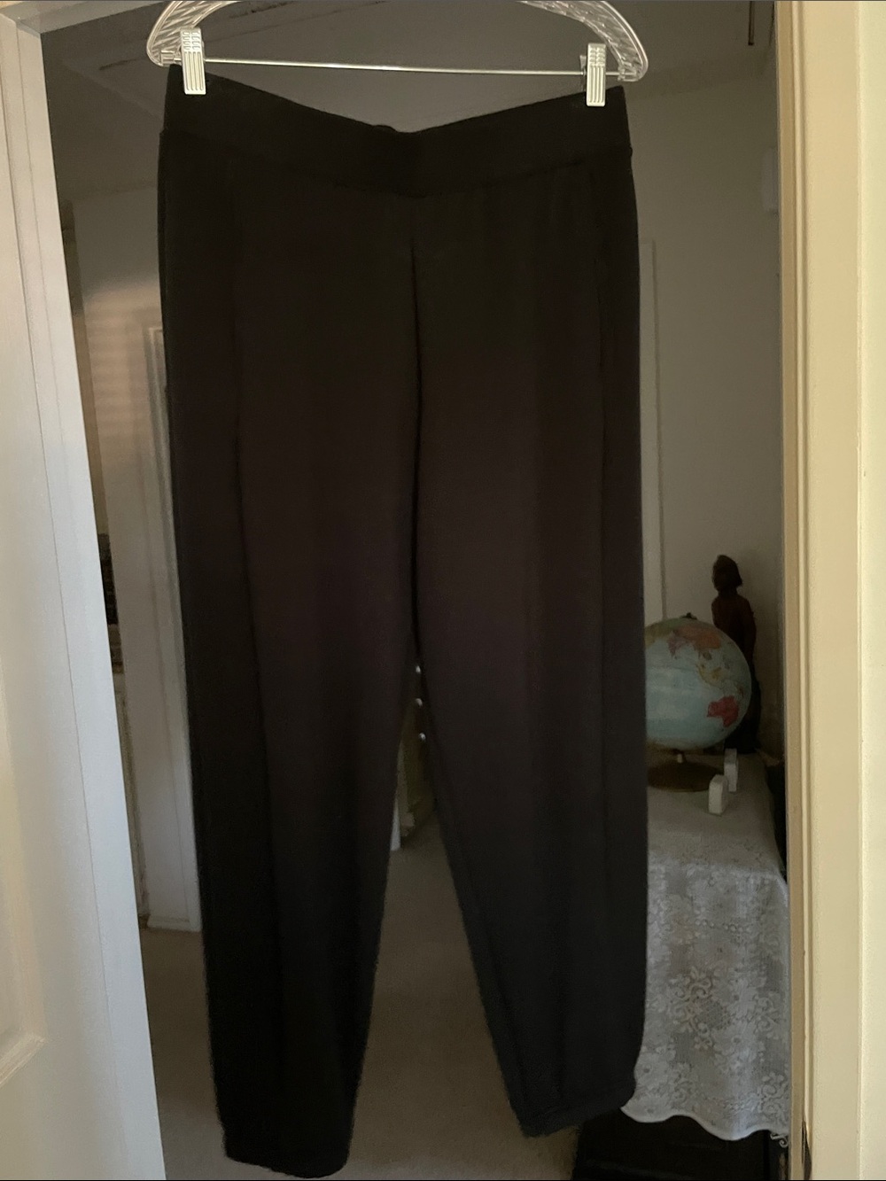 Classic Black Pull-On Women's Pants